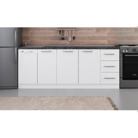 Resim Minar 210 Cm Mutfak Dolabı Beyaz 210-B2-Alt Modül 