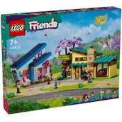 Resim Nessiworld 42620 LEGO® Friends Olly ve Paisley'nin Aile Evleri 1126 parça +7 yaş 