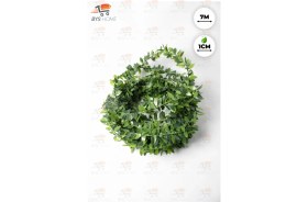 Resim BYSHOME Dekoratif 7 Metre Yapay Yapraklı Tel Şeritli Sarmaşık + 10 Metre Peri LED 