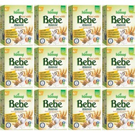 Resim Hünnap Keçi Sütlü Bebek Bisküvisi 400 Gr x 12 Adet 