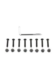 Resim Kaykay Donanım Seti 8 Adet Kaykay Güverte Vidaları Standart Çapraz Tornavida Longboard Cıvata Somunları Ve Altıgen Anahtar Anahtar Montaj Vidaları Mon 