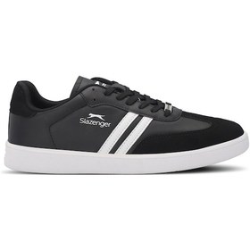Resim Slazenger POUND I Kadın Siyah / Beyaz Günlük Spor Ayakkabısı 