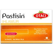 Resim Otacı Pastisin Ihlamur Bal Bitkisel Pastil 24 Adet 