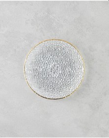 Resim English Home Giselle Cam Pasta Tabağı 16 Cm Gold Altın 