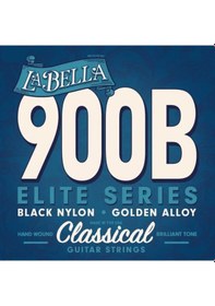 Resim La Bella 900b Klasik Gitar Teli Siyah Naylon Tizler Farklı Bir Tını 