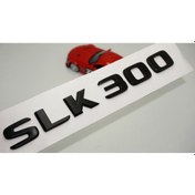 Resim SLK 300 Bagaj Parlak Siyah ABS 3M 3D Yazı Logo ORJİNAL ÜRÜN AYNI GÜN ÜCRETSİZ KARGO