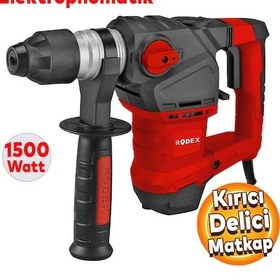 Resim Rodex RDX234 Elektropnömatik Kırıcı Delici Matkap Vidalama 1500W 