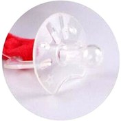 Resim Bebek Emzik Tutucu Mam Emzik Klipsi Peluş Hayvan Oyuncakları Gıda Sınıfı Silikon Emzik Bebe Yenidoğan Diş Kaşıyıcı Besleme Araçları Şeffaf 