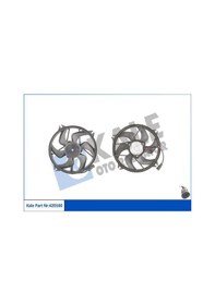 Resim Kale 420100 - Fan Motoru Pervane Cıtroen C4 I-ıı-ds4 Peugeot P30 