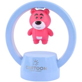 Resim Genel Markalar Renkli Çocuk Masa Lambası, Ayıcıklı ve Uzaylı Tasarımıyla Şirin ve Eğlenceli 