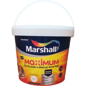 Resim Marshall Maximum Silikonlu Ipek Mat Beyaz 15 L 