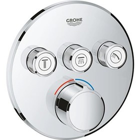 Resim Grohe Smartcontrol 3 Valfli Akış Kontrollü Ankastre Duş Bataryası 29146000 