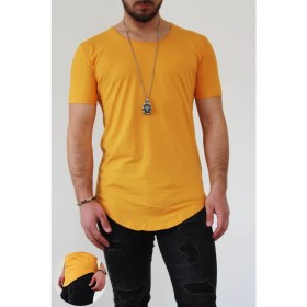 Resim Boldy Erkek Long Fit Tişört - Long Tişört - Long Kesim Tişört - Oval Kesim Long Tişört - Uzun Kesim Erkek Tişört - Erkek Longline Tişört 