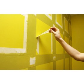 Resim Doğal Kauçuk Maskeleme Bandı - Kağıt Bant 48mm X 25 Metre - İz ve leke yapmaz 