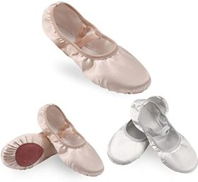 Resim BESPORTBLE Pointe Ayakkabı Terlik Pantuflas Para Niños Bale Ayakkabıları Tam Taban Bale Dans Ayakkabıları Ayakları Leke Ayakkabı Dans Topuklu Yoga Şerit Terliği Çocuk Yetişkin 