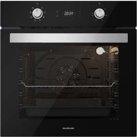 Resim Silverline BO6504B01 - CS5429B01 - 3457 Soho 60 Siyah Cam Ankastre Set 