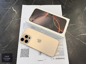 Resim Apple iPhone 16 Pro Max İkinci El TR | 1 TB | Çöl Titanyum 