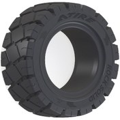 Resim ATİRE Atire 8.25-15 Segmanlı Premium Plus Rock Solid Siyah Dolgu Forklift Lastiği 
