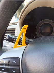 Resim Aksefuar Lazer Universal F1 Kulakçık Paddle Shift Sarı Ultra Parlak 