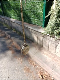 Resim LUNA ATELİER Vintage Köstekli Saat 