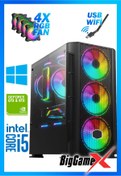 Resim BigGameX İntel I5-10400f | 16gb Ddr4 Ram | 512gb Ssd | Gtx1050ti Oyuncu Masaüstü Bilgisayarı 