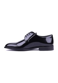 Resim Shoetyle - Hakiki Rugan Deri Siyah Renk Erkek Klasik Ayakkabı - 900-4804-1486 