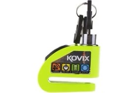 Resim Kovıx Kd6-Fg Alarmlı Disk Kilit Neon Sarı 