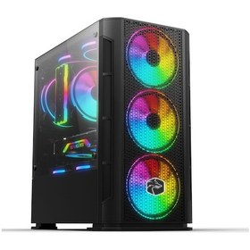 Resim Zeiron XT02 i5-10400F 8 GB 500 GB HDD+128 GB SSD 4 GB GTX1050Ti Dos Masaüstü Oyuncu Bilgisayarı 