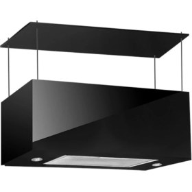 Resim Alveus Diamond Ada Davlumbaz 90 cm Siyah 