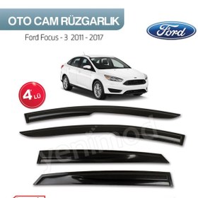 Resim Ford Focus 3 2011 - 2017 Model 4 Lü Cam Rüzgarlık 