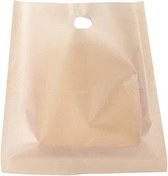 Resim ZJchao Ekmek Kızartma Makinesi Çantaları, Yeniden Kullanılabilir Yapışmaz Kaplamalı Fiberglas Mikrodalga Isıtma Izgara Peynirli Ekmek Kızartma Makinesi Çantaları Hamur Işleri Için 