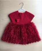 Resim Bebek Elbise (553141473) Kırmızı 