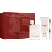 Resim Burberry Her Edp 100 Ml + Body Lotion 75 Ml + Edp 10 Ml 