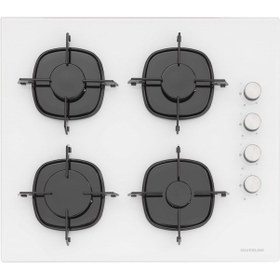 Resim Silverline BO6502W02 - CS5335W01 - 3457 Soho 60 Beyaz Cam Ankastre Set 