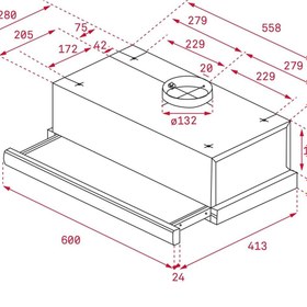 Resim Teka TL6210 Sürgülü Aspiratör 
