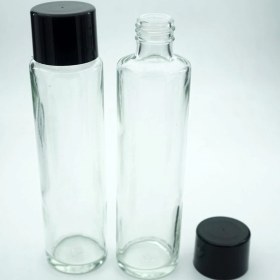 Resim Kolonya Şişesi 180 ml ( 5 Adet ) Silindir Boş Kolonya Şişesi 