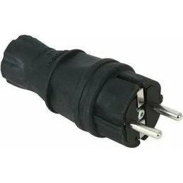 Resim Mutlusan Topraklı Erkek Fiş Kauçuk 1X16 Monofoze Mutlusan 