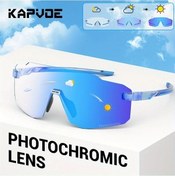 Resim Fastbuy Wangxi Kapvoe Fotokromik Mtb Bisiklet Gözlüğü, Günlük/gece Kullanımı, Erkek/kadın Aksesuar, 07 Altın Renk Altın 