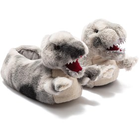 Resim Twigy Trek Çocuk Hayvanlı Panduf Gri 30/37 