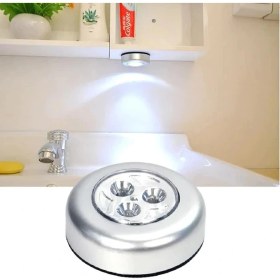 Resim My Best Store Gardrop - Çekmece - Dolap Köşe Aydınlatıcı Kablosuz Pilli LED Spot Mutfak Lamba Stick 