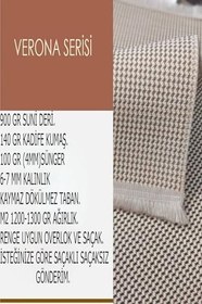 Resim Verona Kaymaz Deri Tabanlı Yıkanabilir Antibakteriyel Dijital Baskı Çocuk Halısı, CK-10137A-VRN-100X300 