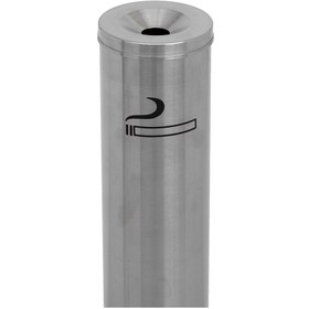 Resim abencelik Paslanmaz Çelik Ayaklı Küllük Sigaralık Dış Mekan Oval Küllük 