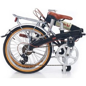 Resim Bianchi New Vintage Katlanır Bisiklet Lacivert 7v Siyah 