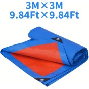 Resim Cloud011 Vandham Ağır Hizmet Çekme Bez Uv Dış Mekan Örtü 3m X 3m Dayanıklı Su Geçirmez 