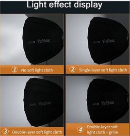 Resim Yongnuo YN120K Bowens Mount Parabolic Softbox 120 CM 