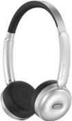Resim Havit H616BT Retro Kulaküstü Bluetooth Kulaklık Çift Cihaz Bağlantı, Ultra Hafif Tasarım (Gümüş) 