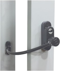 Resim Penkid Pvc Kapı Pencere Emniyet Kilidi Antrasit Set 5'li 