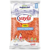 Resim YAYLA Kırmızı Mercimek 1Kg 