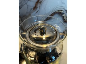 Resim seninürünün Paslanmaz Çelik Saplı Ateşe Dayanıklı Borosilikat Cam Demlik 1000 ml 