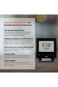 Resim Cosa Akıllı Oda Termostatı Kablosuz Kombi Kontrolü V5 